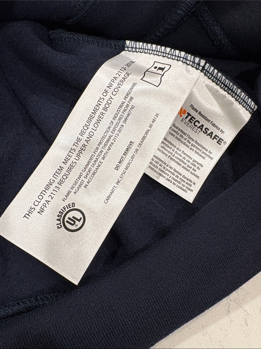 NWT Women’s Carhartt Rain Defender Hoodie with Flame Resistance - Picture 12 of 13